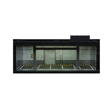 MoreArt 1:64 Four Theme Car Parking Lot Light Up Diorama Scene MODCOLS