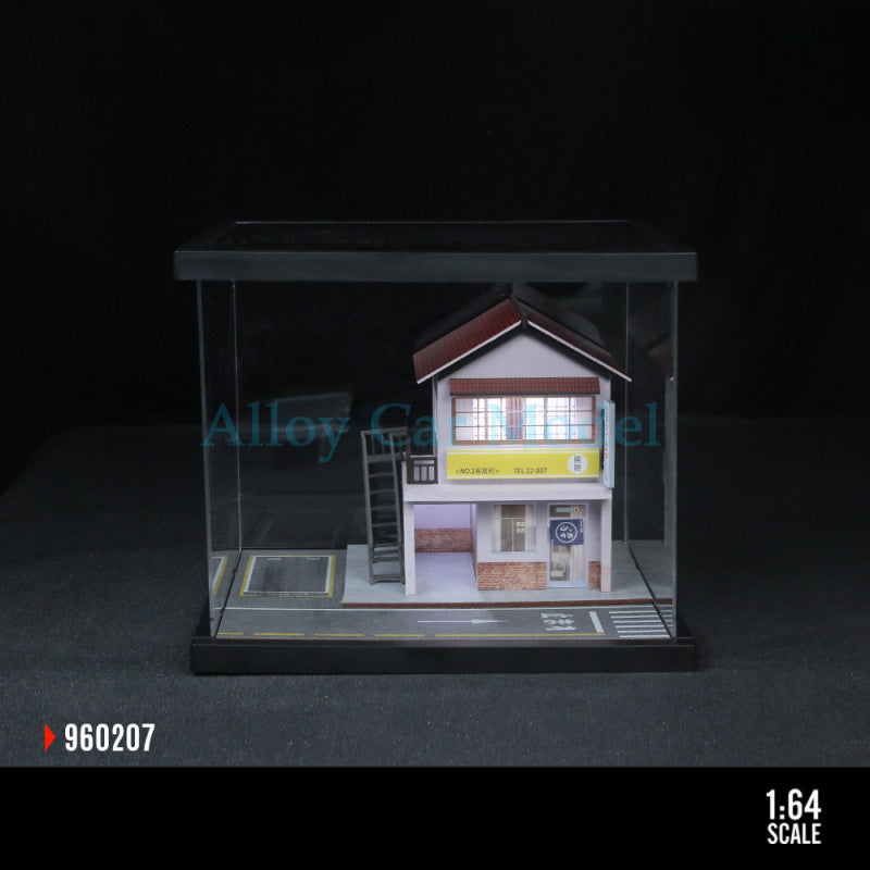 MoreArt 1:64 Street Scene Light Up Diorama Series 07 MODCOLS