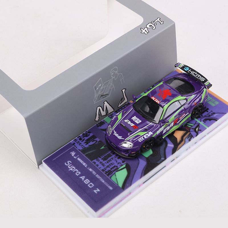 MJ 1:64 Toyota Supra A80 Z Lightning/Elva Custom Diecast Model MODCOLS