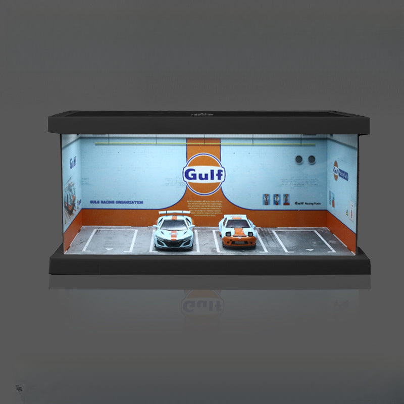 MoreArt 1:64 Shell Marlboro ADVAN Gulf Diorama MODCOLS