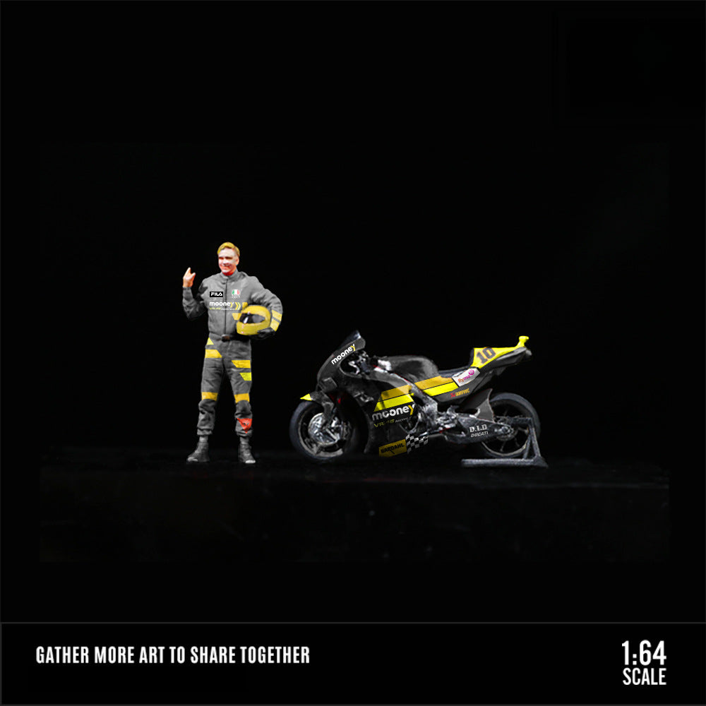 MoreArt 1:64 Ducati MOTOGP No.10 Rider Figure Resin Set MODCOLS