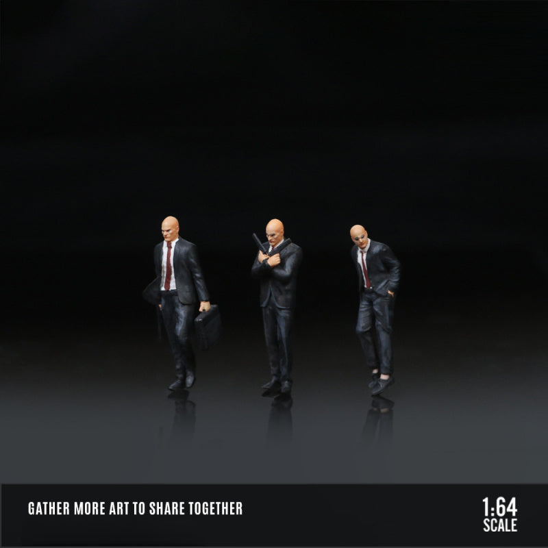 MoreArt 1:64 Professional Agent Figurine Resin Model Set MODCOLS