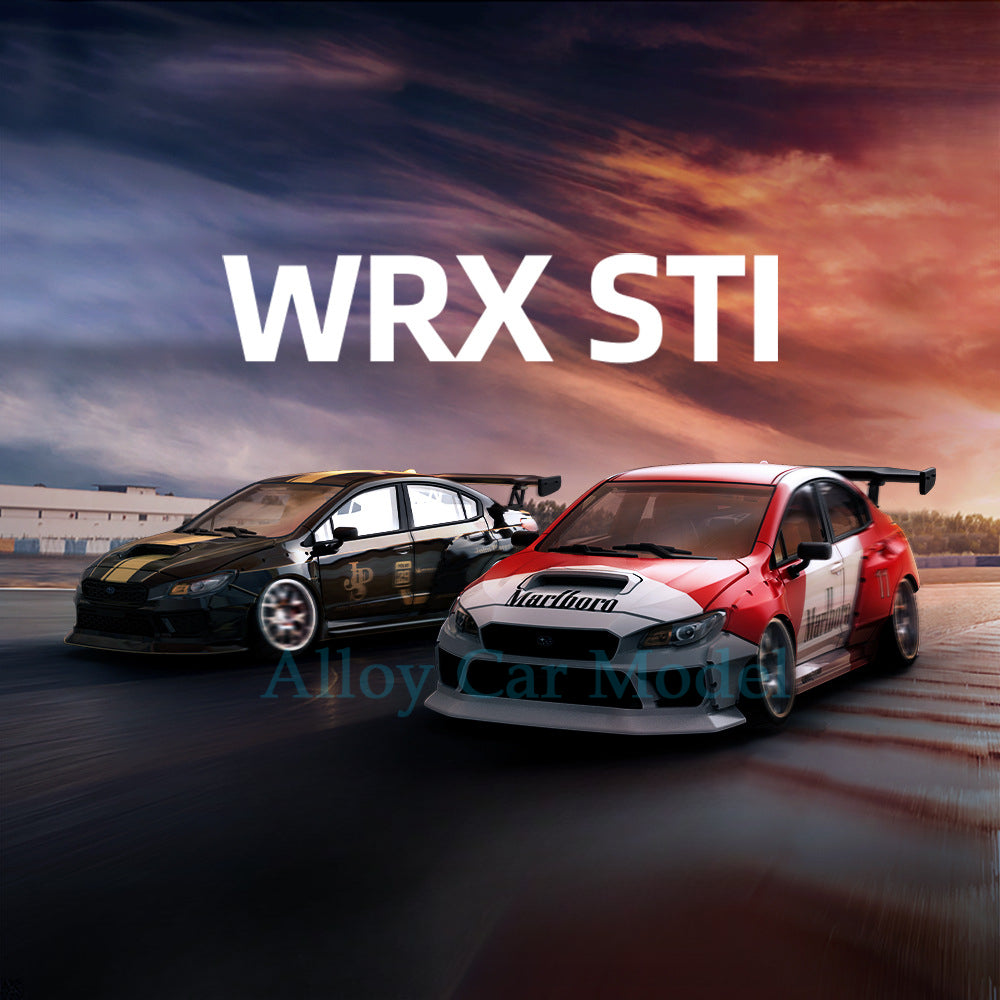 TimeMicro 1:64 Subaru WRX STI Marlboro JPS Livery Die MODCOLS