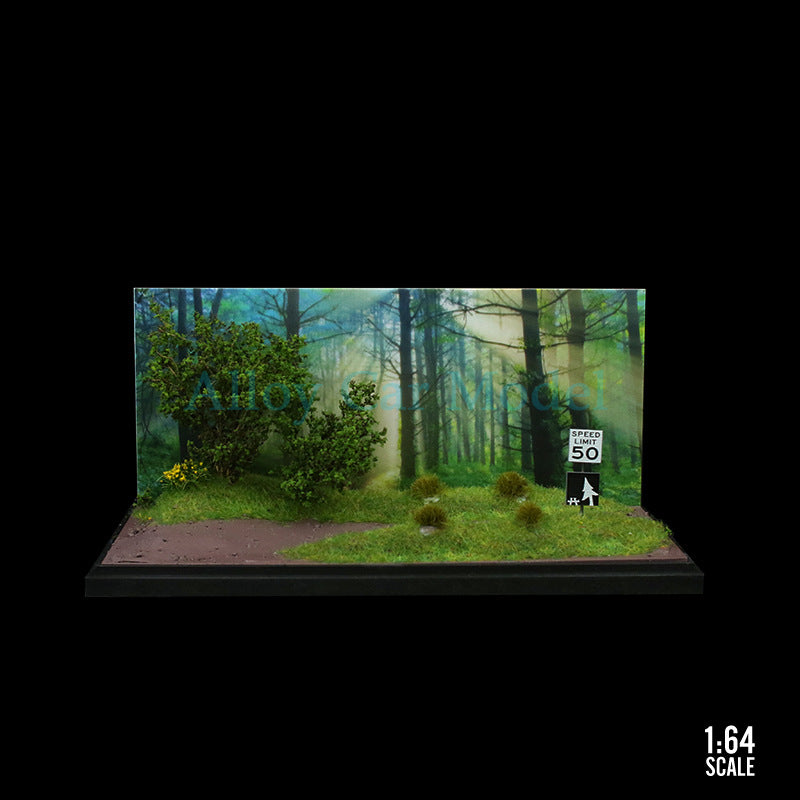 MoreArt 1:64 Into the Wild Forest Diorama Scene MODCOLS