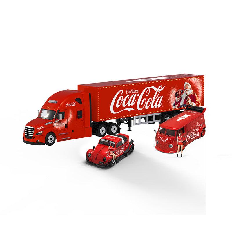 Cool Car 1:64 Christmas Edition Cola Livery Die cast Alloy Car Model Set MODCOLS