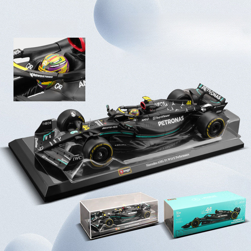 Bburago 1:24 Mercedes AMG W14 F1 2023 Die Cast Model Car MODCOLS