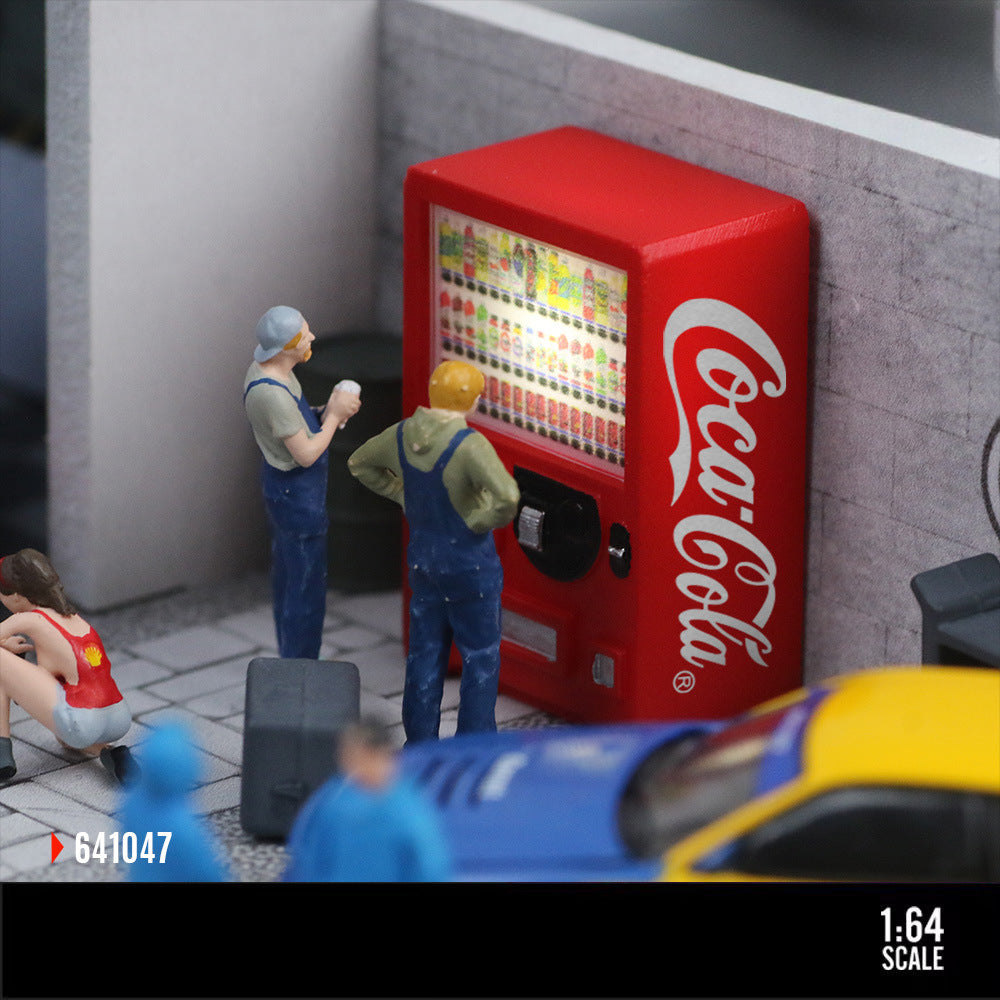 MoreArt 1:64 Vending Machine Resin Scene Accessory MODCOLS