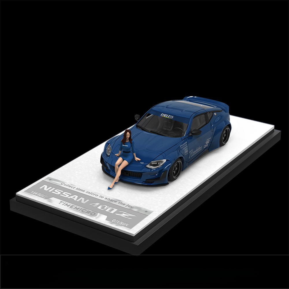 TimeMicro 1:64 Nissan 400Z Plain Color Diecast Model Car