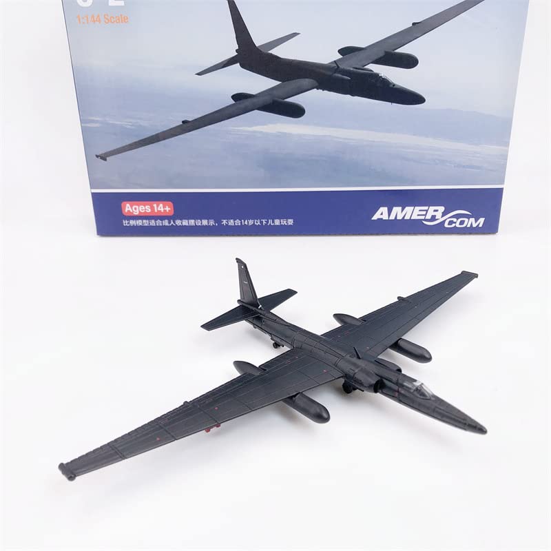 1/144 Lockheed U-2 Dragon Lady Die-cast Reconnaissance Aircraft Model