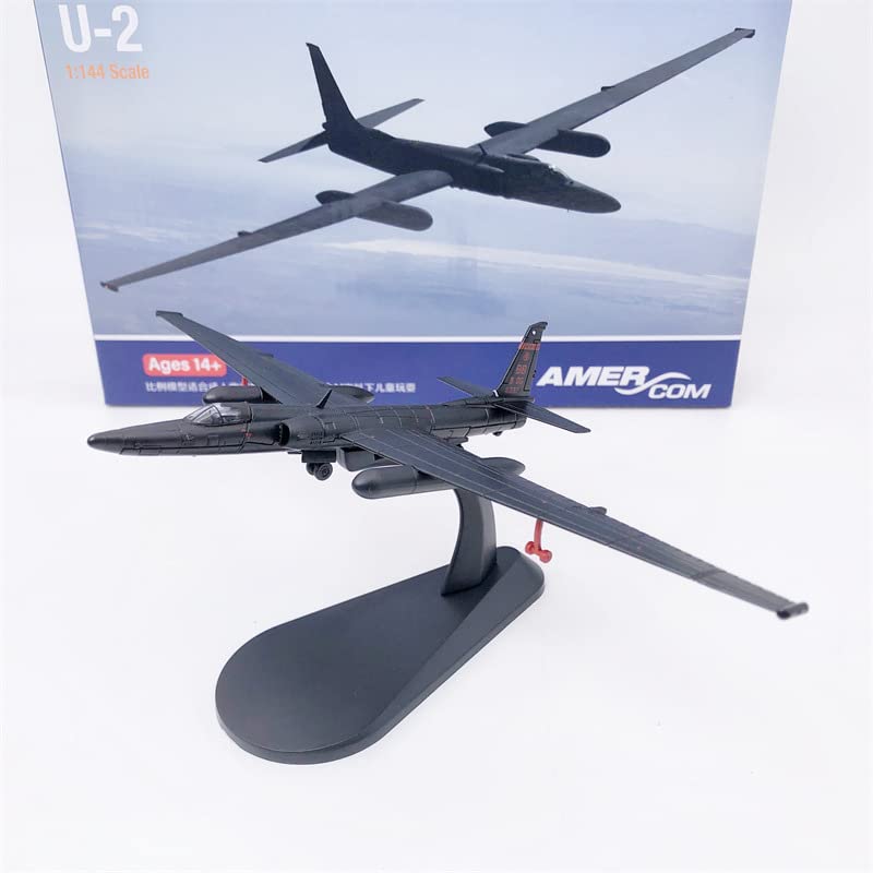1/144 Lockheed U-2 Dragon Lady Die-cast Reconnaissance Aircraft Model