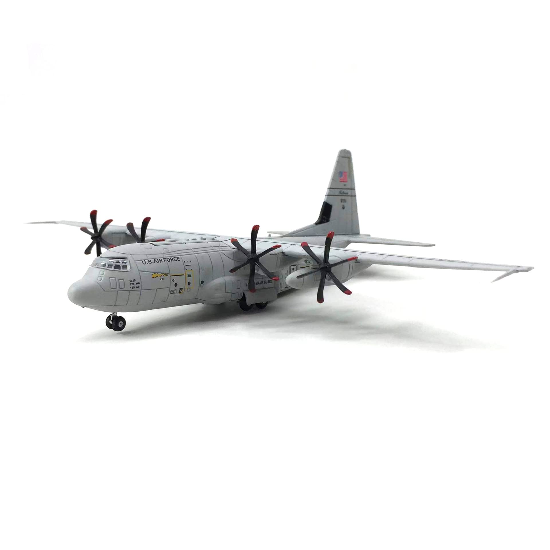 C-130 Hercules 1/200 Diecast Aircraft Model – Military Transport Plane