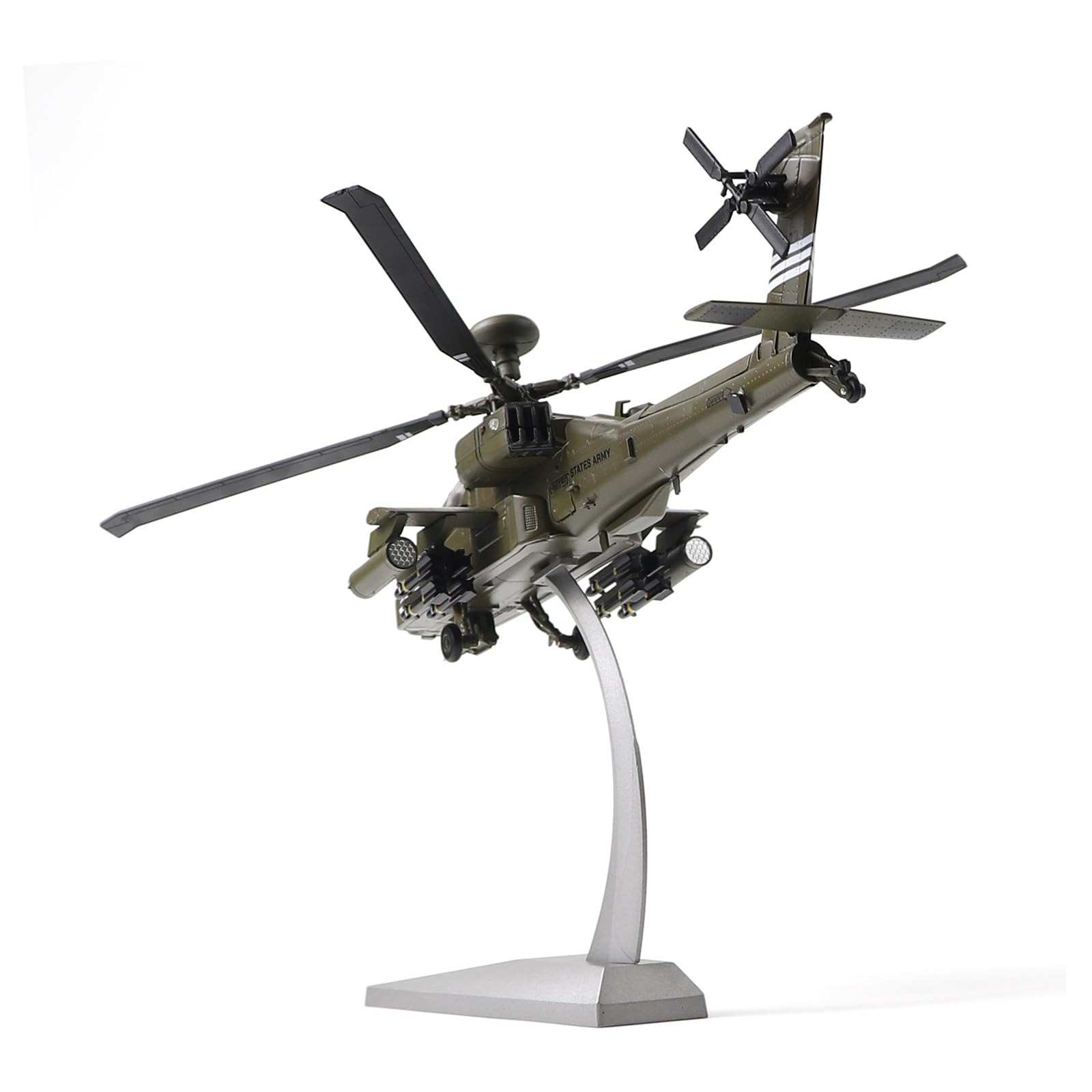 Apache AH-64A 1/72 Die-cast Helicopter Model