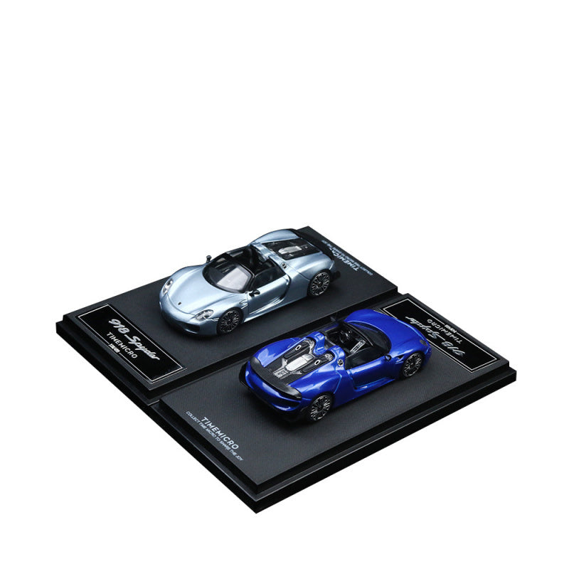 TimeMicro 1:64 Porsche 918 Diecast Model – Solid Color MODCOLS