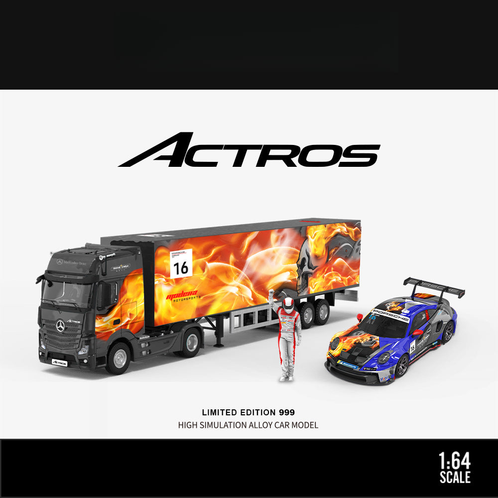 MD 1:64 2025 Carrera Cup Masters # 16 Diecast Model MODCOLS