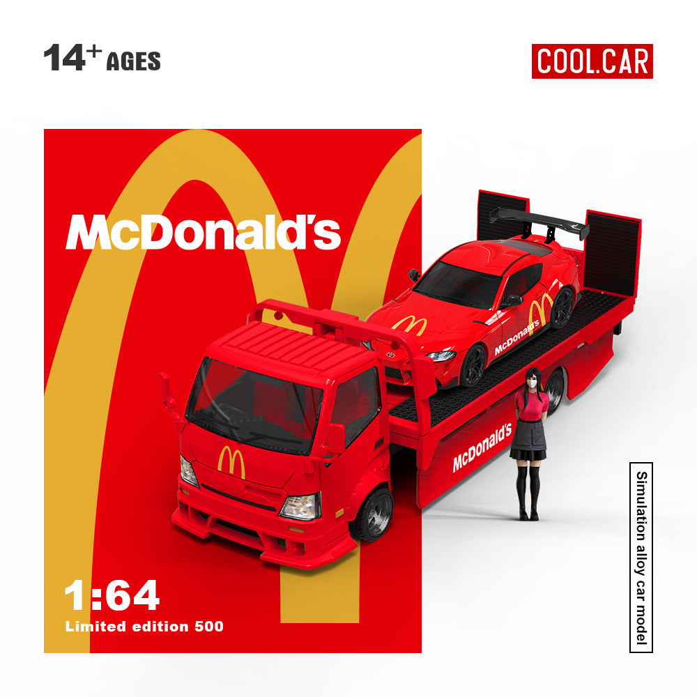 Cool Car 1:64 A90 & H300 McDonald’s Livery Diecast Model Set MODCOLS