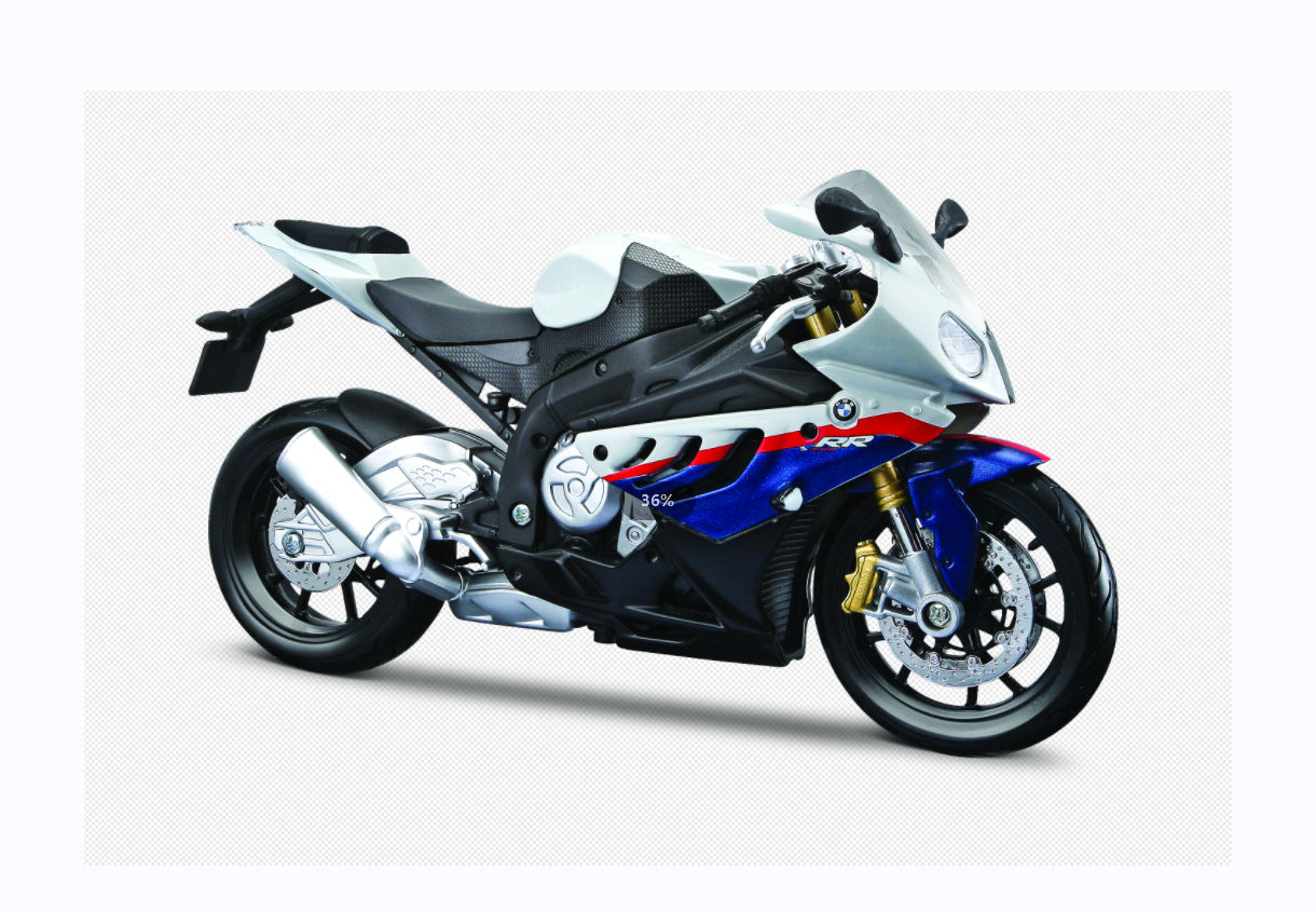 Maisto 1:12 BMW Ducati Yamaha Kawasaki H2R Die cast Motorcycle Model MODCOLS