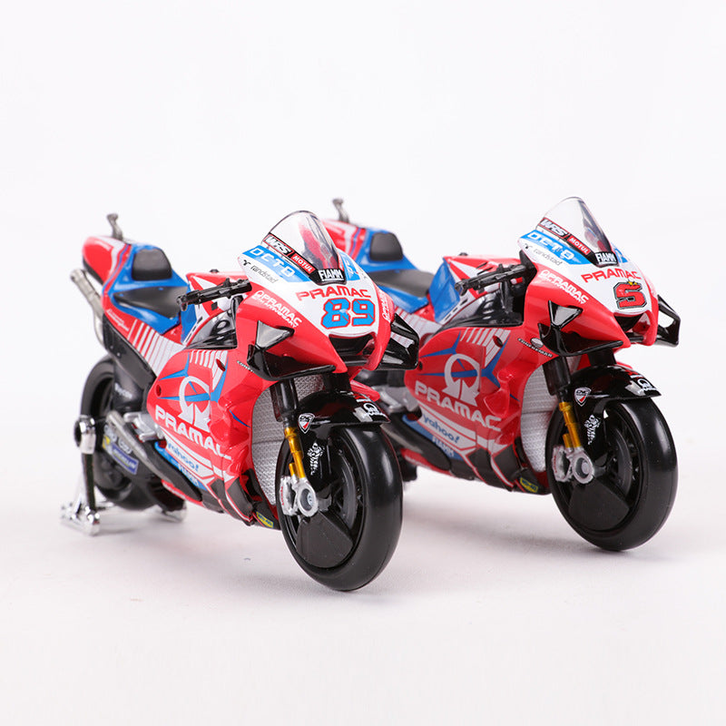 Maisto 1:18 2021 GP Racing Ducati Diecast Motorcycle Model MODCOLS