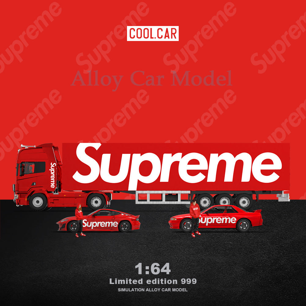 CoolCar 1:64 Nissan 400Z GTR32 Scania Truck Diecast MODCOLS
