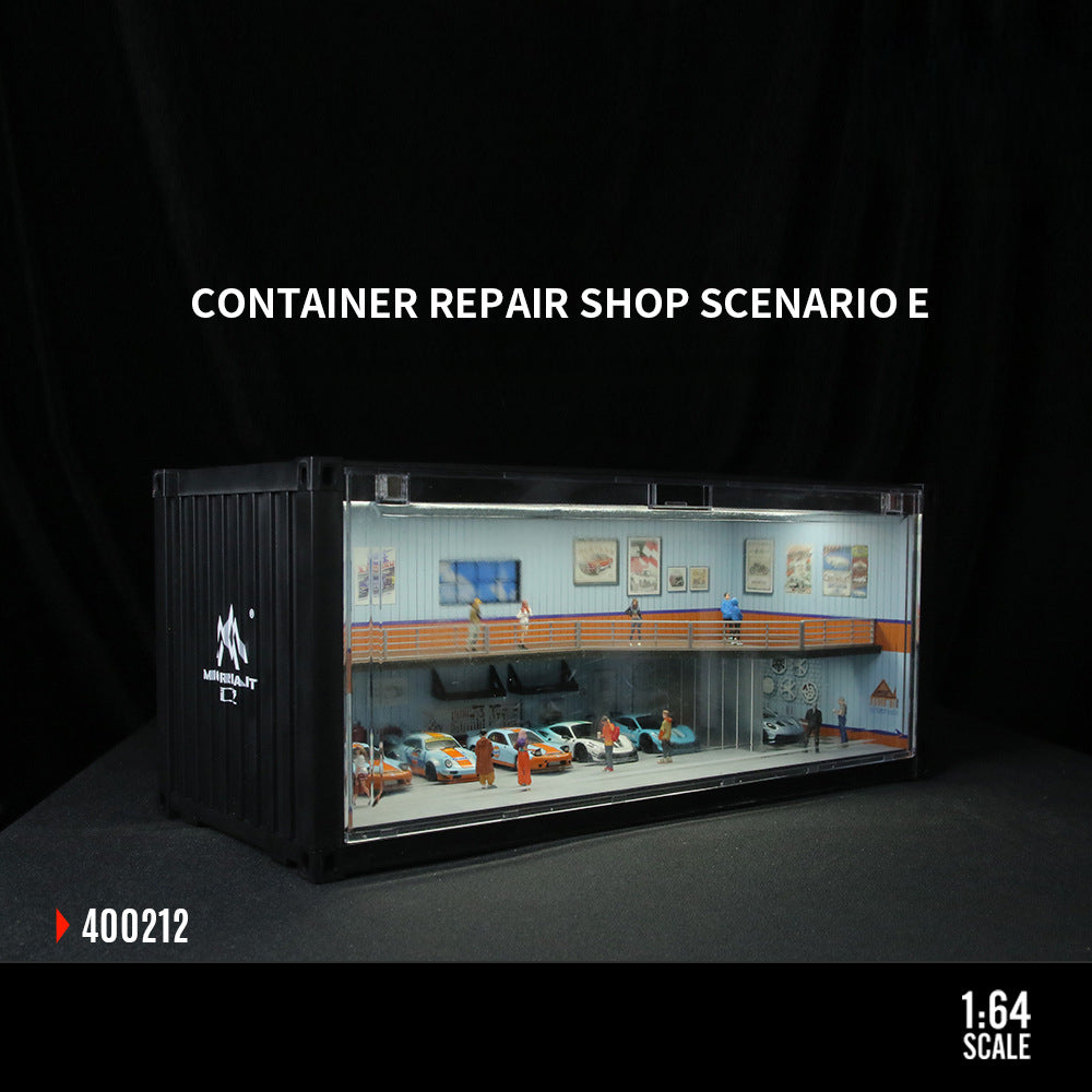 MoreArt Container Repair Shop Scenario E Model MODCOLS