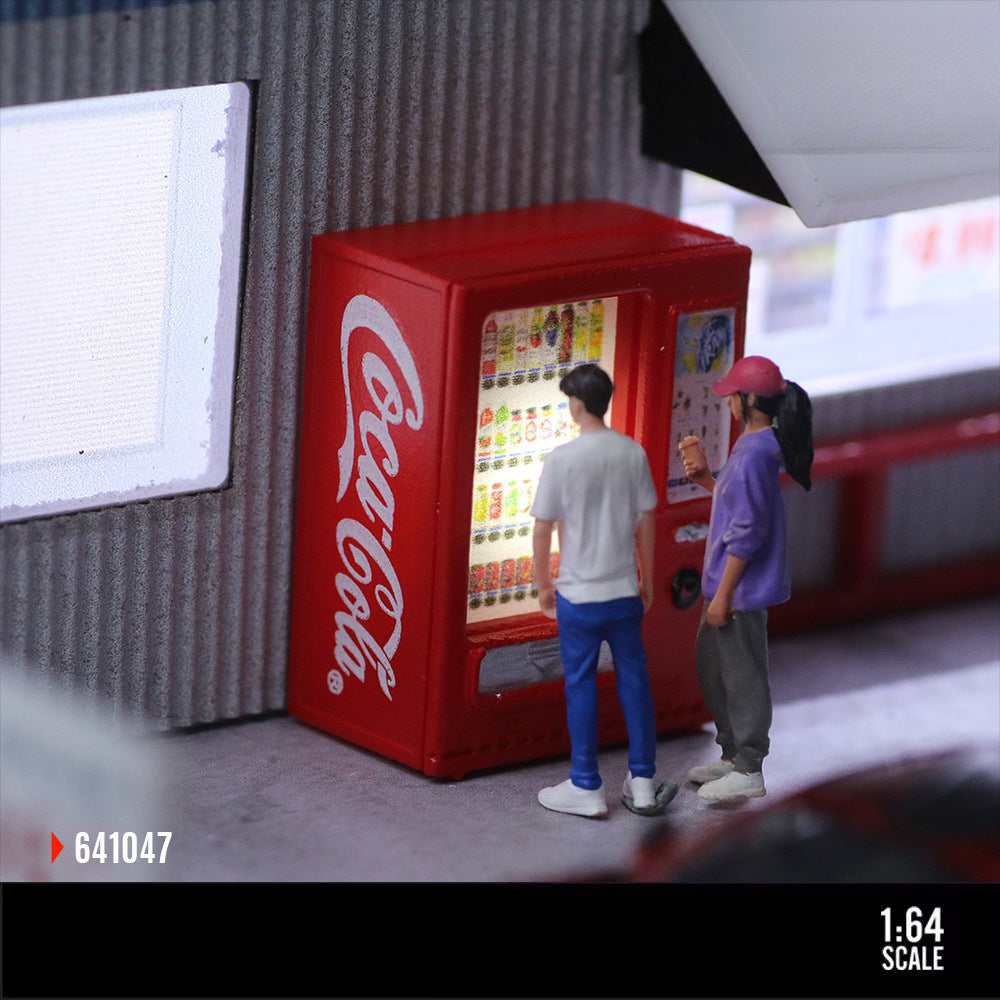 MoreArt 1:64 Vending Machine Resin Scene Accessory MODCOLS
