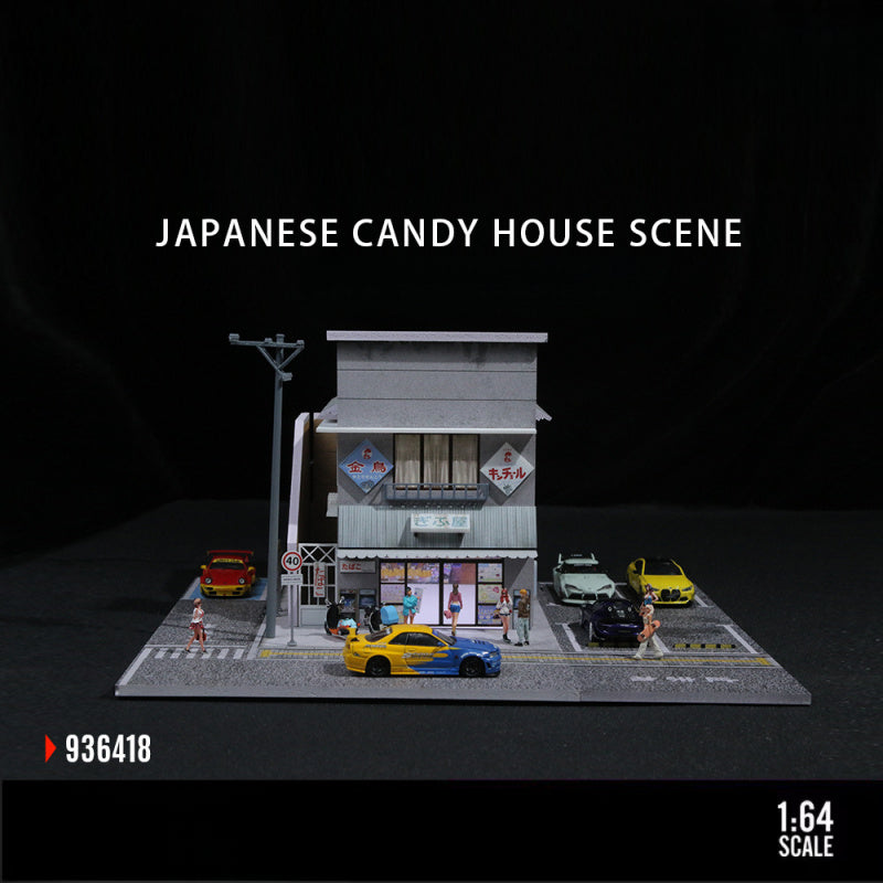 MoreArt 1:64 Japanese Candy Shop Scene Lighted Version MODCOLS