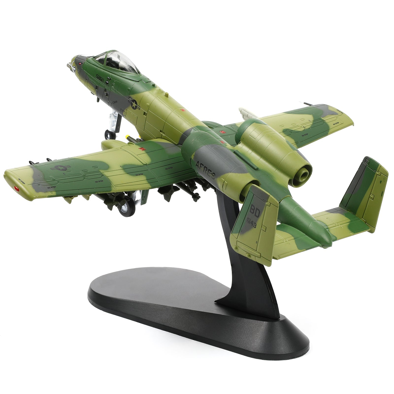 1/100 A-10 Thunderbolt II Warthog Die-cast Aircraft Model