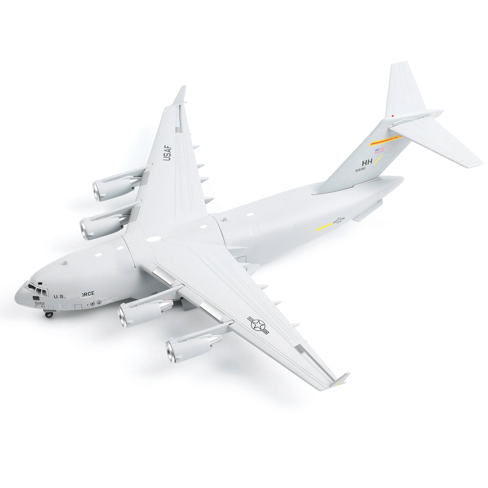 1/200 C-17 Globemaster III Diecast Model – USAF 154th WG Transport Aircraft
