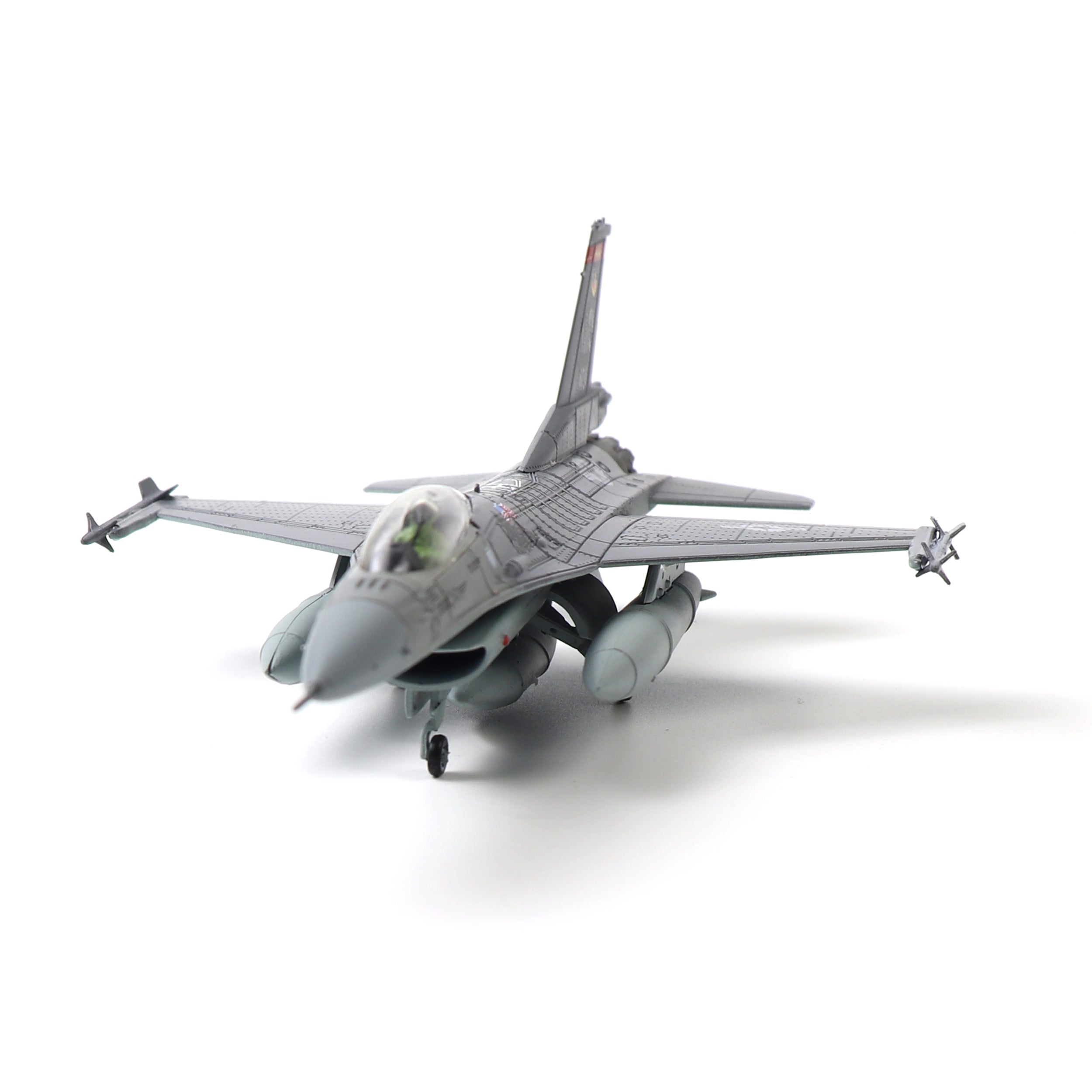 1/100 F-16C Fighting Falcon Diecast Fighter Jet Model – Military Aircraft