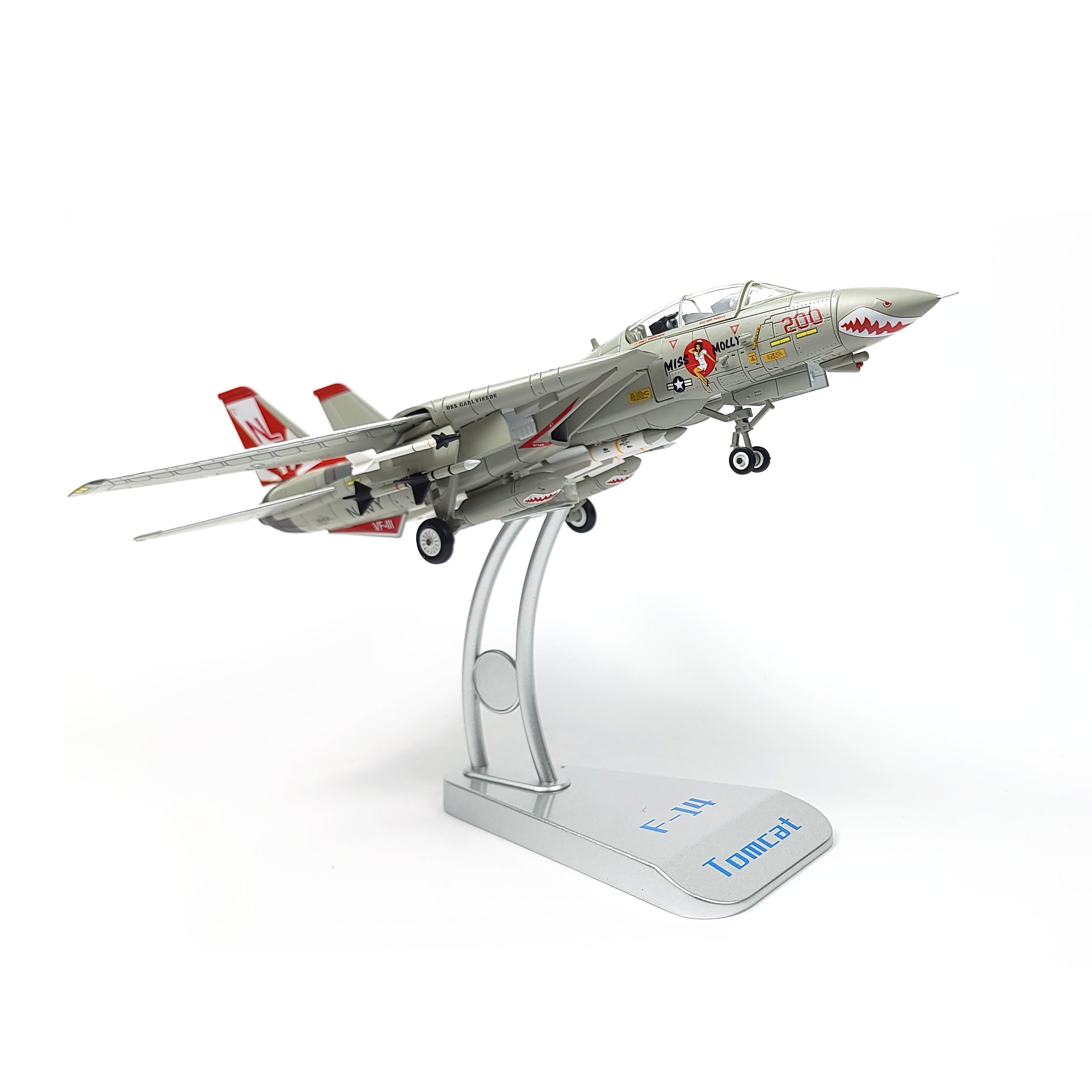 1/72 F-14 Tomcat Diecast Model – VF-111 Sun Downers “Miss Molly”