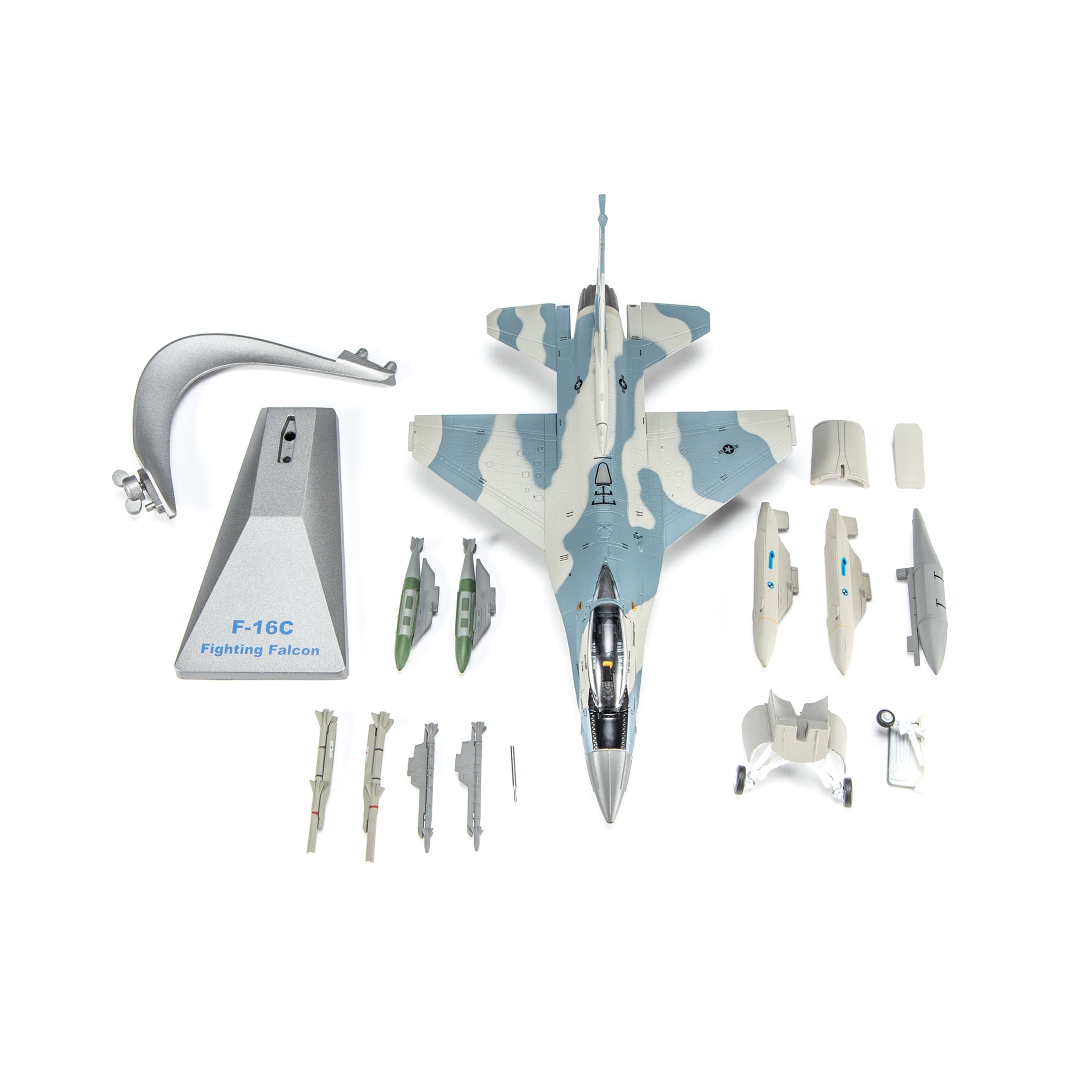 1/72 F-16C Fighting Falcon (1990 Fulcrum) Diecast Fighter Jet Model
