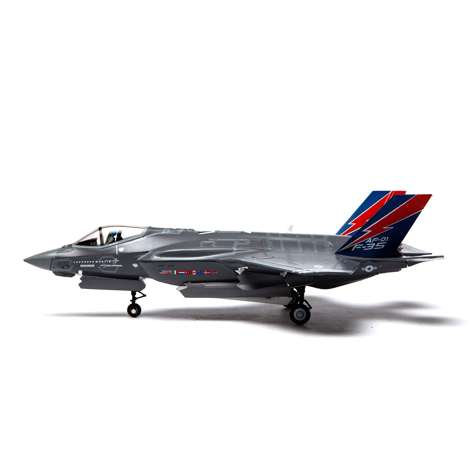 1/72 F-35A Lightning II Fighter Jet Model – EDW AFB AF-01