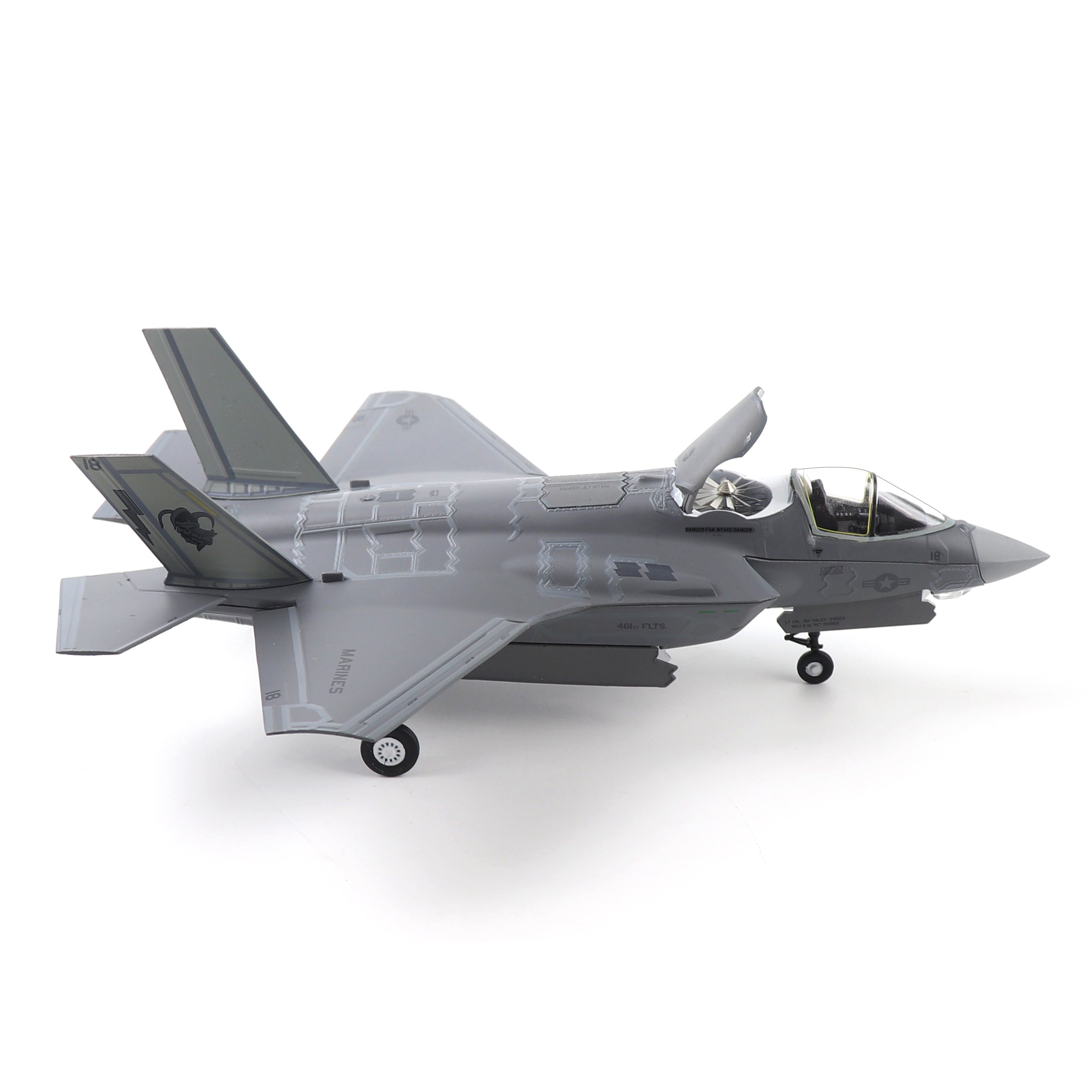 1/72 F-35B Lightning II Fighter Jet Die-cast Model – 3 Versions Pre-built