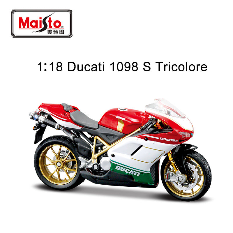 Maisto 1:18 Kawasaki / Ducati / BMW Motorcycle Diecast Model MODCOLS