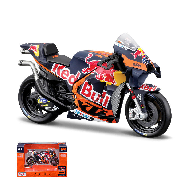 Maisto 1:18 Red Bull GP Racing Motorcycle – Die Cast Model MODCOLS