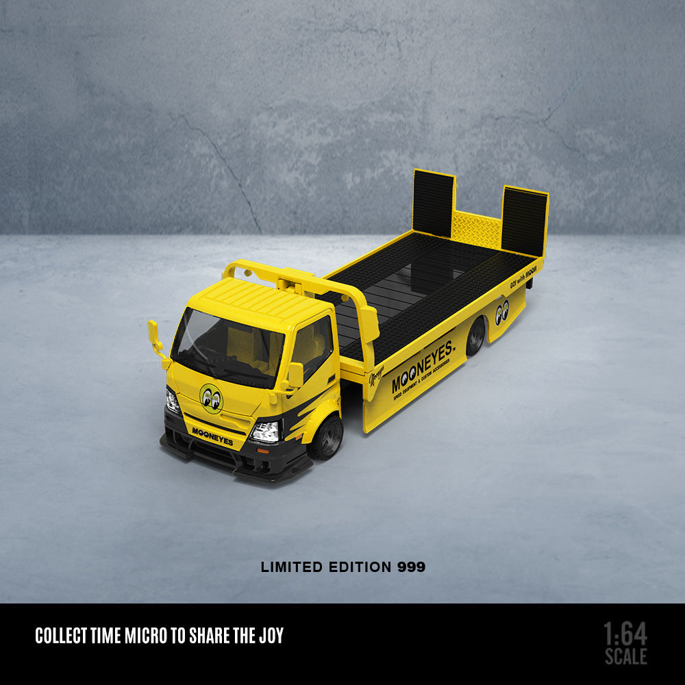 TIMEMICRO 1:64 RWB Beetle & Flatbed Truck Model | Moon Eyes Die Cast MODCOLS