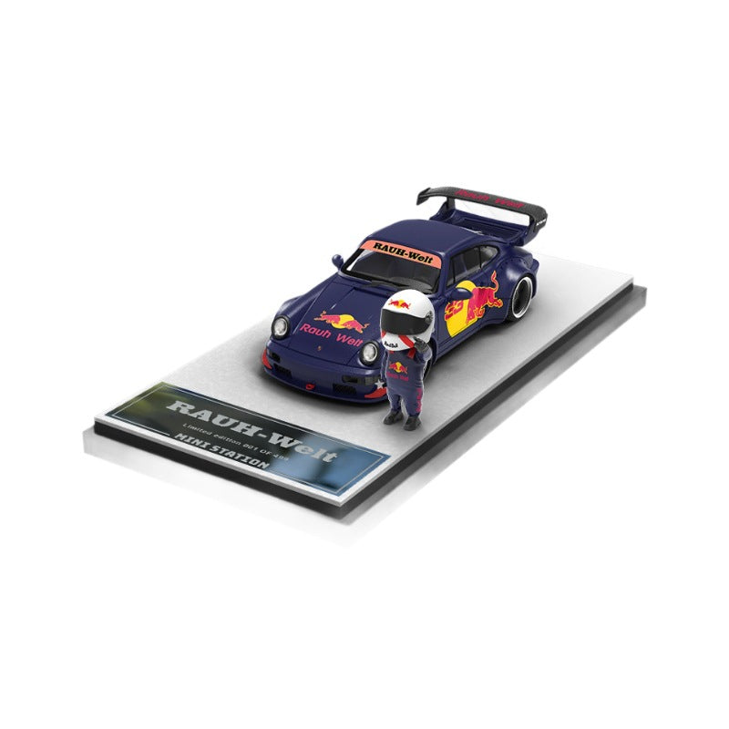1:64 RWB964 Red Bull No.33 Die cast Alloy Car Model – Mini Station MODCOLS
