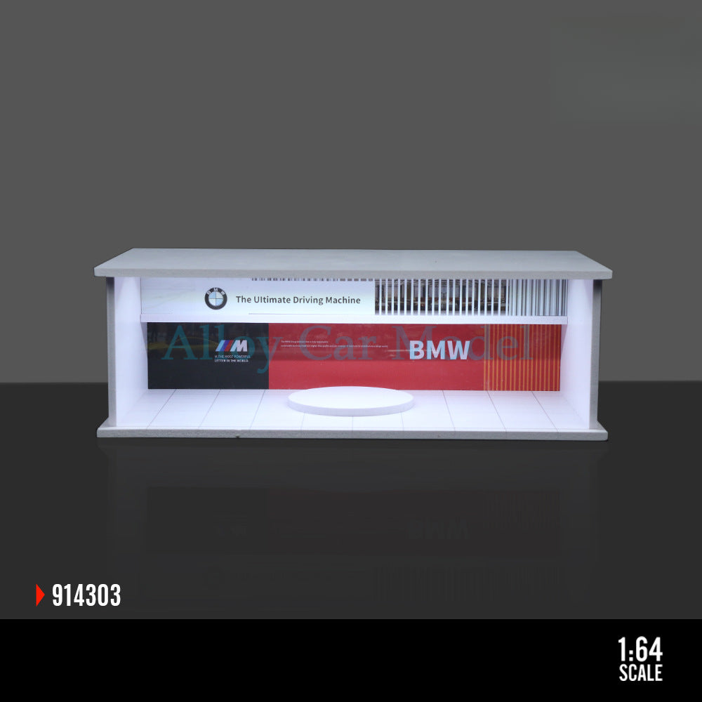 MoreArt 1:64 Showroom Series Lighted DIY Display Scene MODCOLS