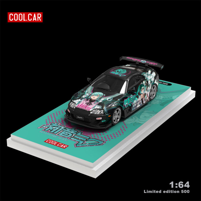 Cool Car 1:64 Supra A80Z Hatsune Miku Livery Diecast Model MODCOLS
