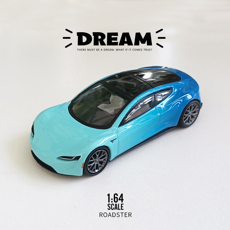 Dream 1:64 Tesla Concept Car Diecast Model MODCOLS