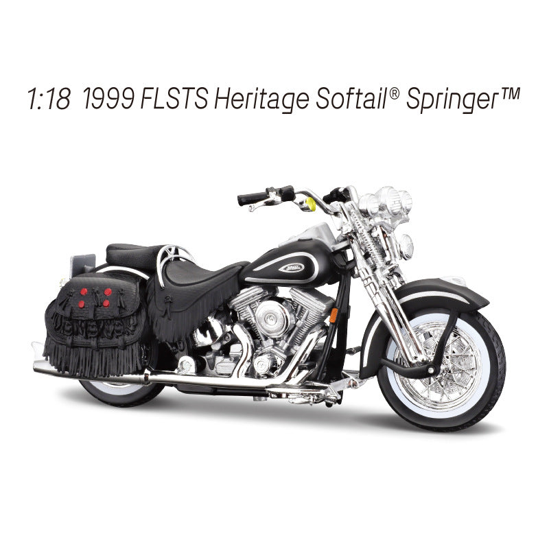 Maisto 1:18 Harley Davidson 2018 CVO Breakout Springer Die cast Motorcycle Model with Base MODCOLS
