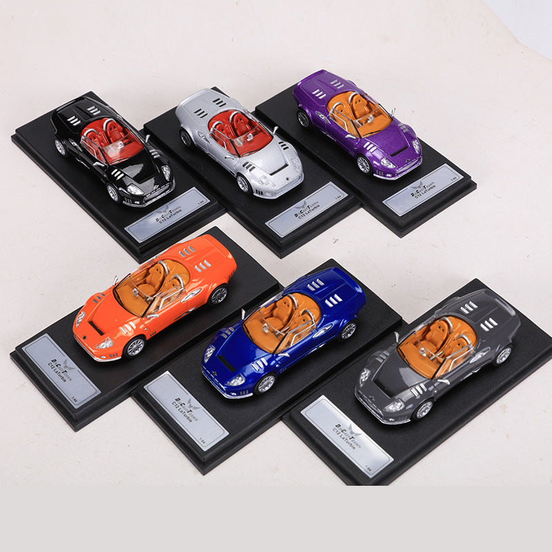 DCT 1:64 Spyker C12 Convertible Diecast Model – Rare Supercar MODCOLS