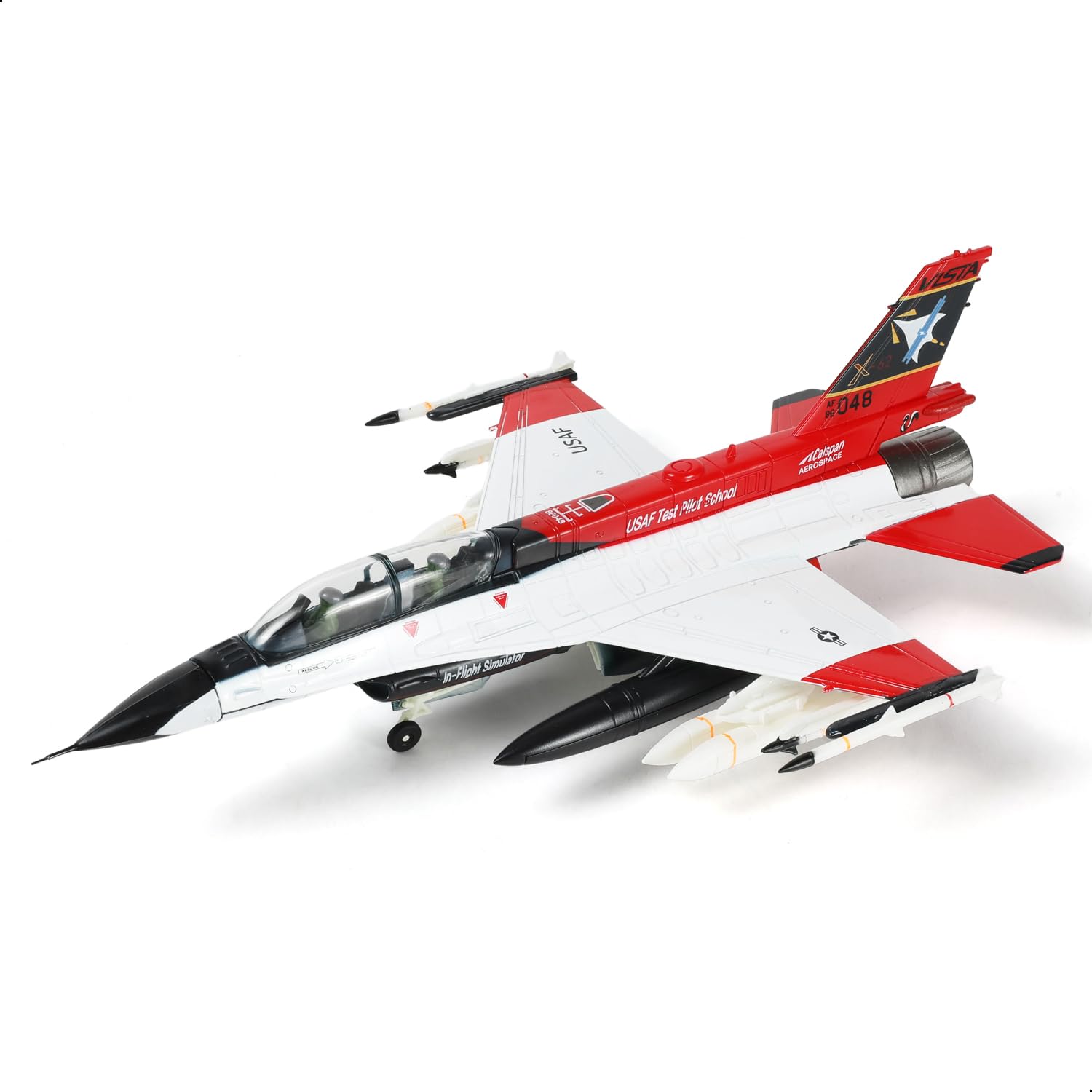 1/72 F-16D X-62 Vista Die-cast Fighter Jet Model – USAF Test Aircraft