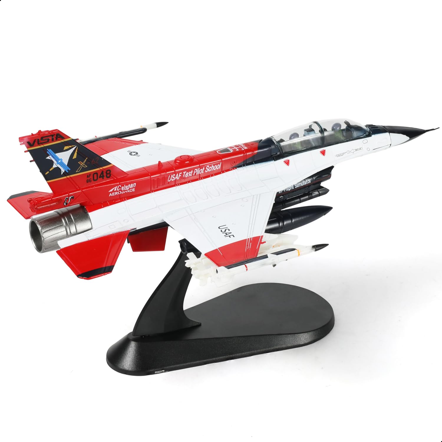 1/72 F-16D X-62 Vista Die-cast Fighter Jet Model – USAF Test Aircraft