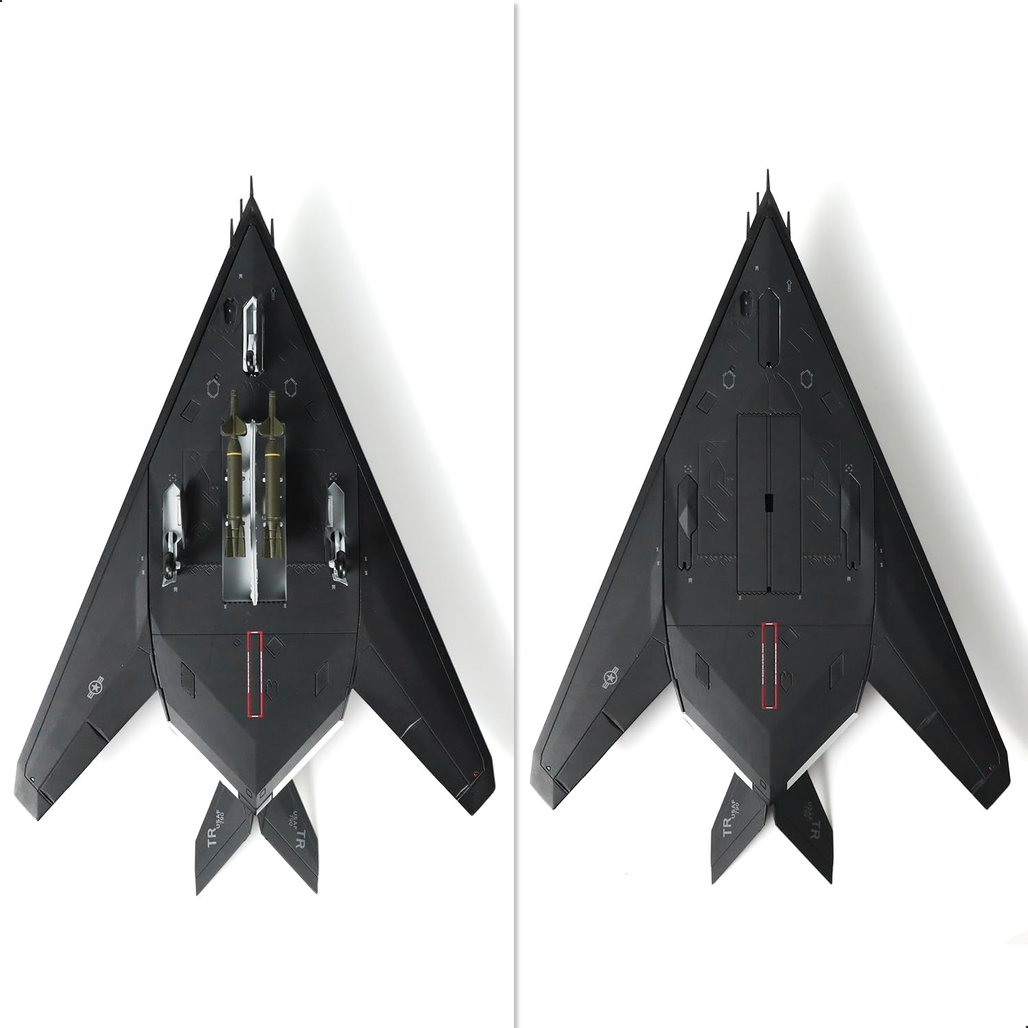 F-117 Nighthawk 1/72 Stealth Fighter Die-cast Aircraft Model