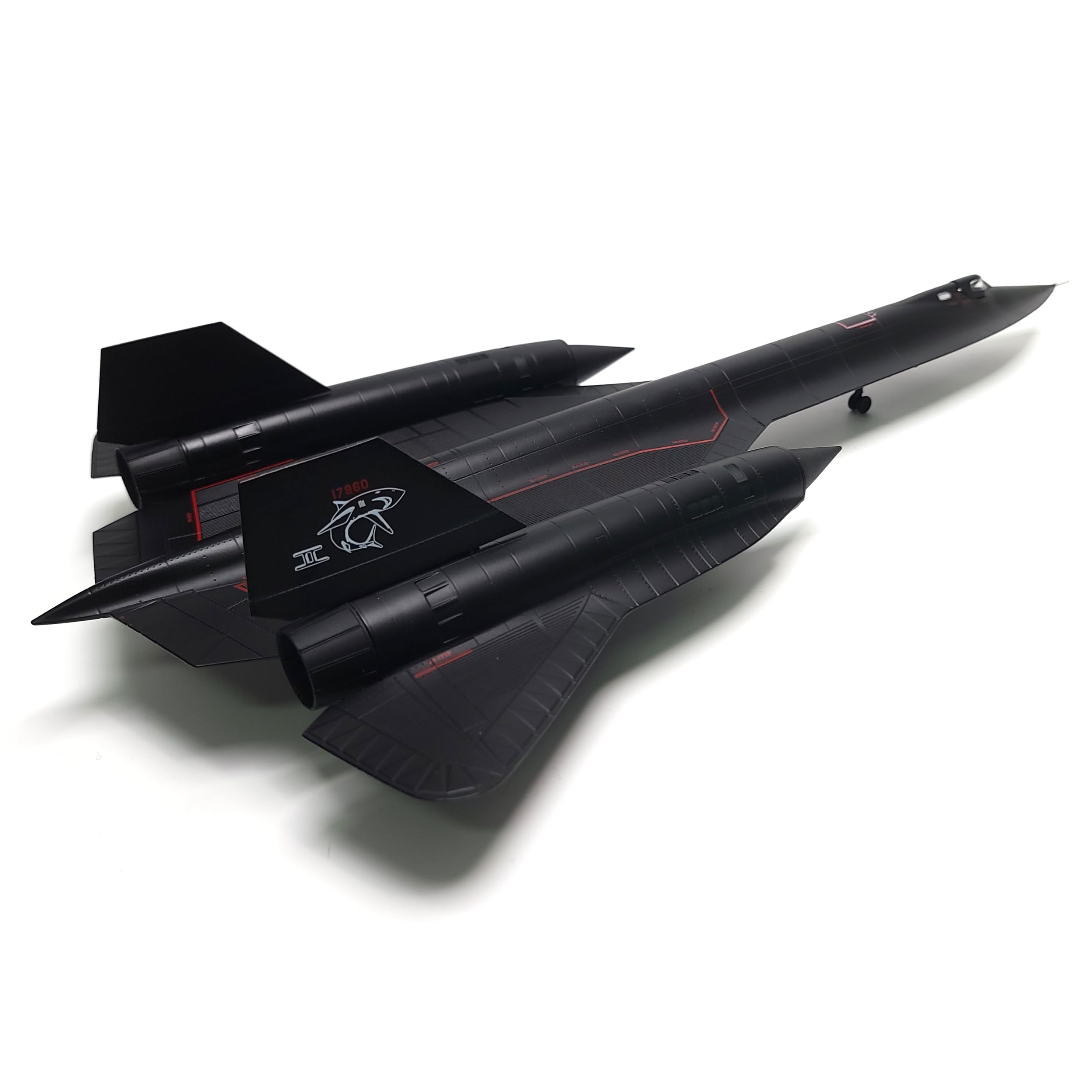 1/72 SR-71A Blackbird Die-cast Aircraft Model – Military Jet Collectible