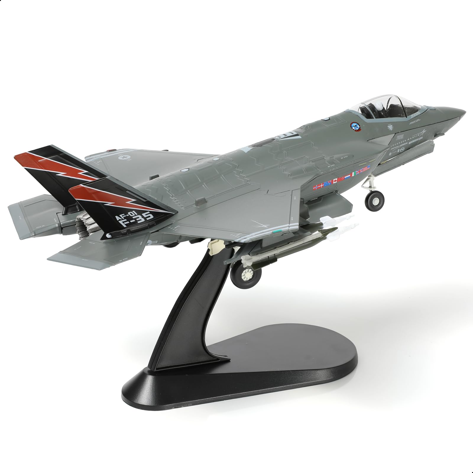 1/72 F-35A Lightning II AF-01 Beast Mode Die-cast Fighter Model