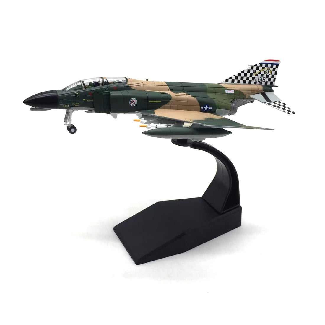 1/100 F-4C Phantom II Diecast Metal Fighter Jet Model