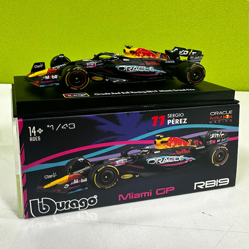Bburago 1:43 Red Bull RB19 Miami GP F1 Die Cast Model Car MODCOLS