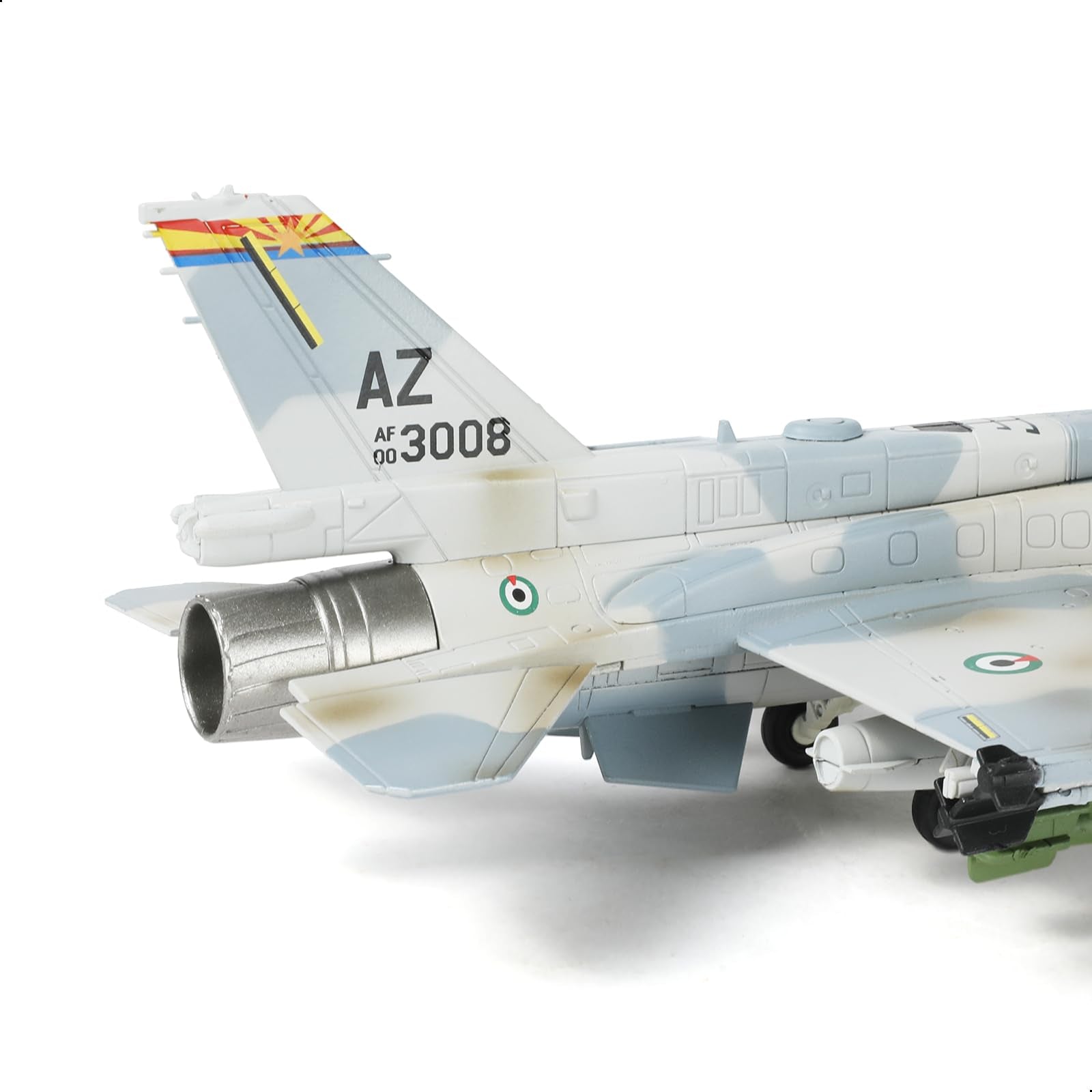 1/72 F-16F Block 60 UAE Fighter Jet Model – Diecast Alloy Aircraft