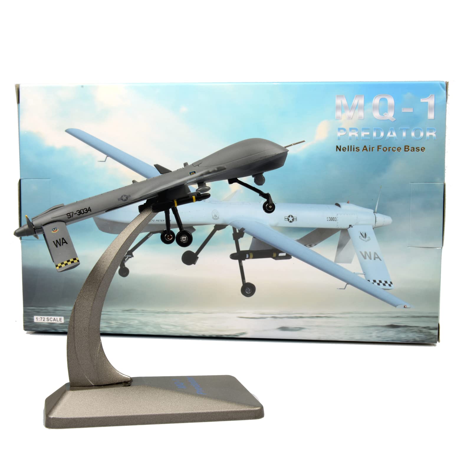 MQ-1 Predator Drone 1/72 Die-cast Aircraft Model